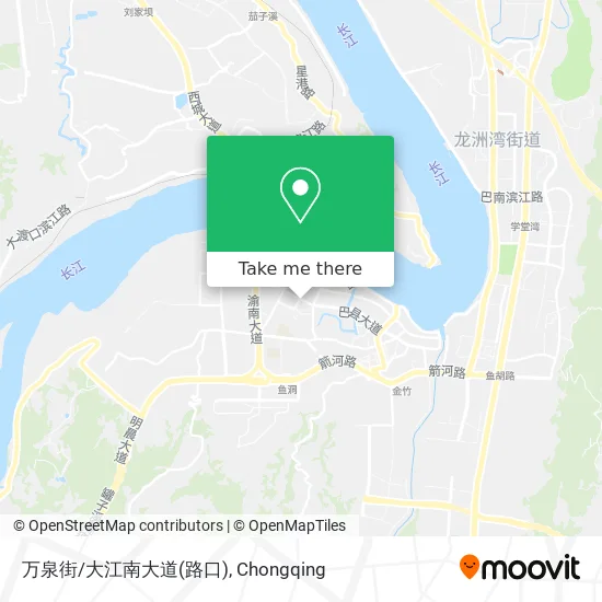 万泉街/大江南大道(路口) map