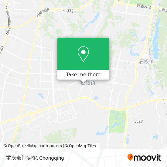 重庆豪门宾馆 map