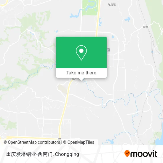 重庆发琳铝业-西南门 map