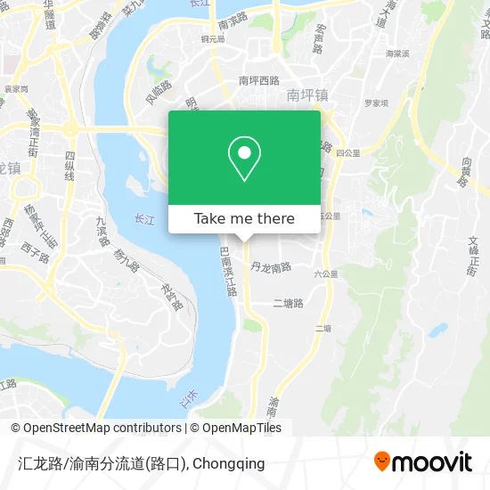 汇龙路/渝南分流道(路口) map
