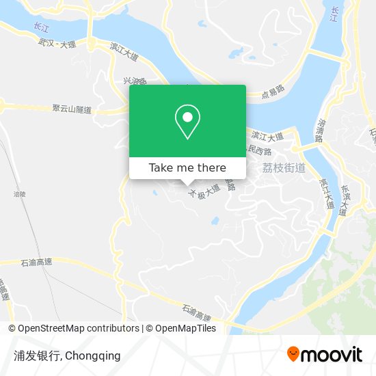 浦发银行 map