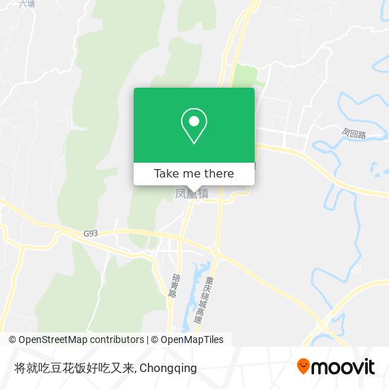 将就吃豆花饭好吃又来 map