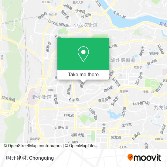 啊开建材 map