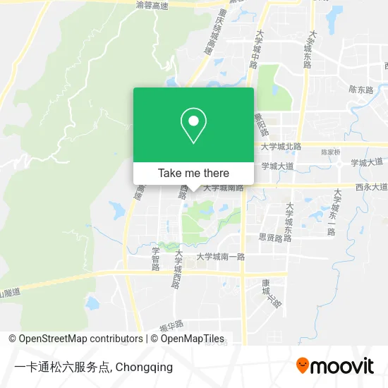 一卡通松六服务点 map