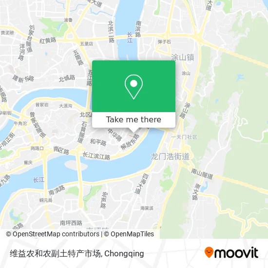 维益农和农副土特产市场 map