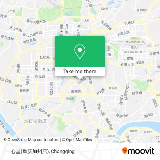 一心堂(重庆加州店) map