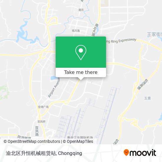 渝北区升恒机械租赁站 map