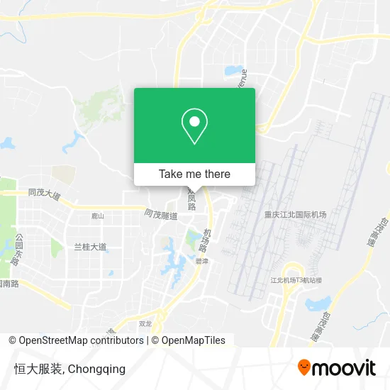 恒大服装 map