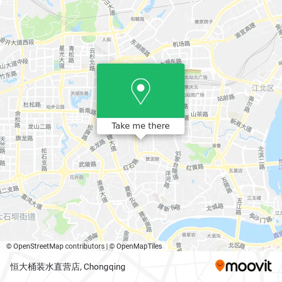 恒大桶装水直营店 map