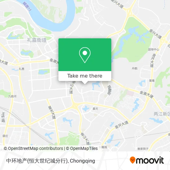 中环地产(恒大世纪城分行) map
