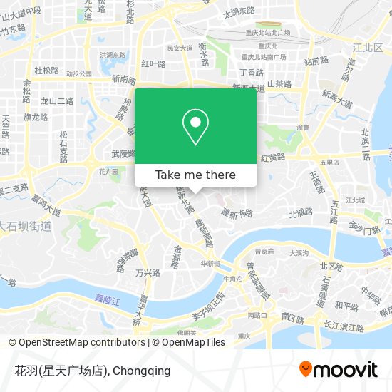 花羽(星天广场店) map