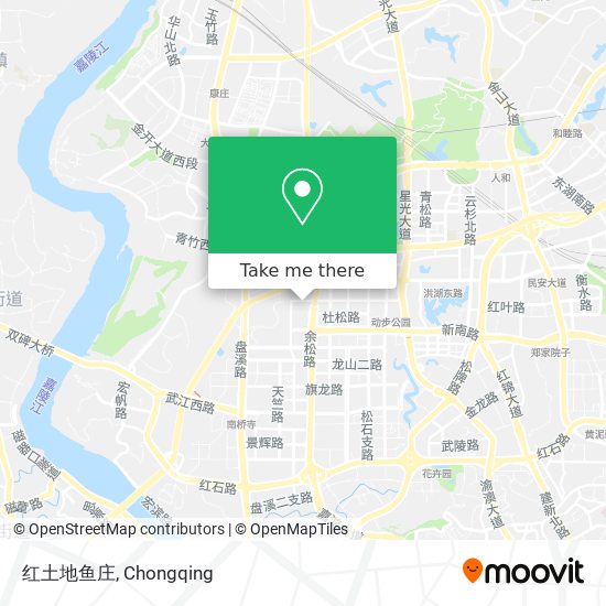 红土地鱼庄 map