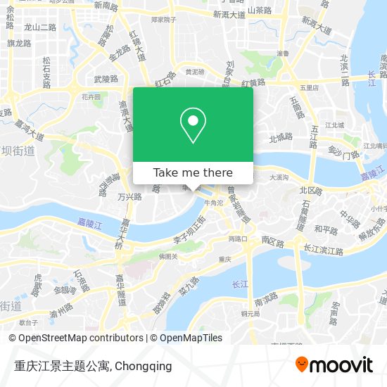 重庆江景主题公寓 map