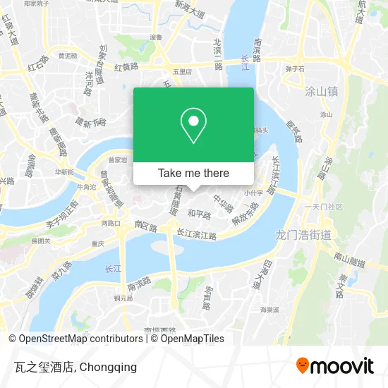 瓦之玺酒店 map