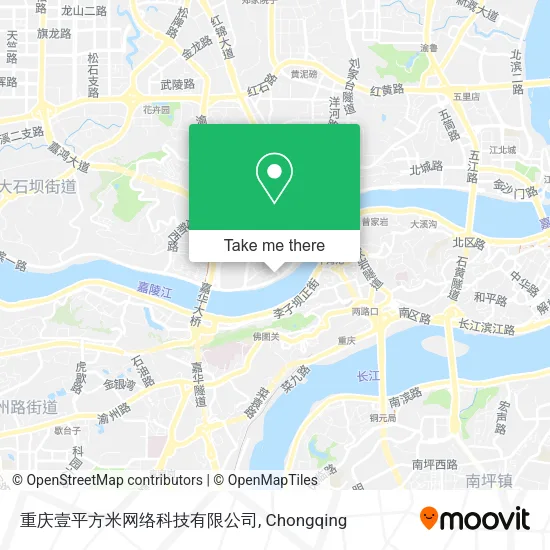重庆壹平方米网络科技有限公司 map