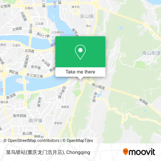 菜鸟驿站(重庆龙门浩月店) map