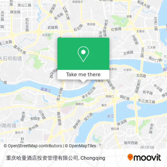 重庆哈曼酒店投资管理有限公司 map