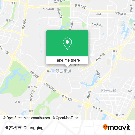 亚杰科技 map