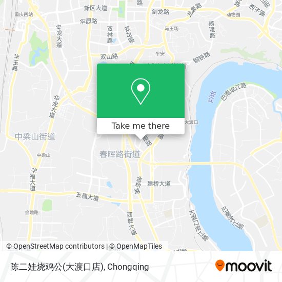 陈二娃烧鸡公(大渡口店) map