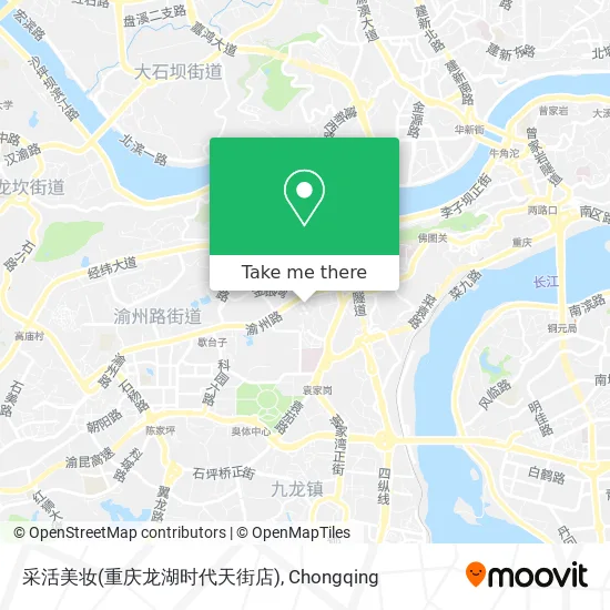 采活美妆(重庆龙湖时代天街店) map