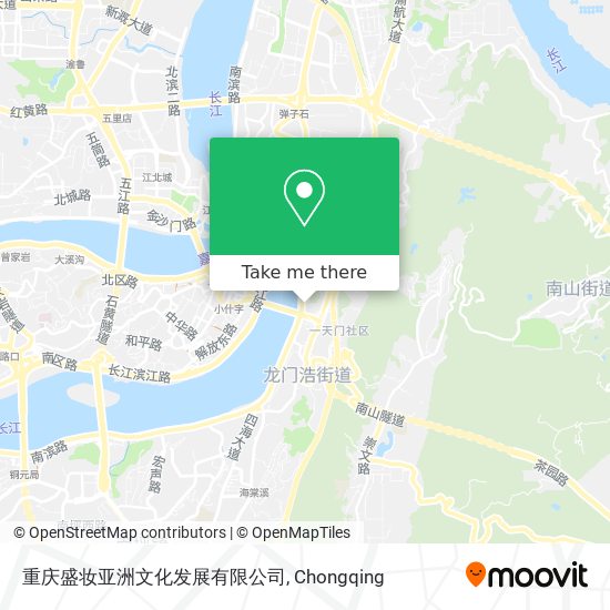 重庆盛妆亚洲文化发展有限公司 map