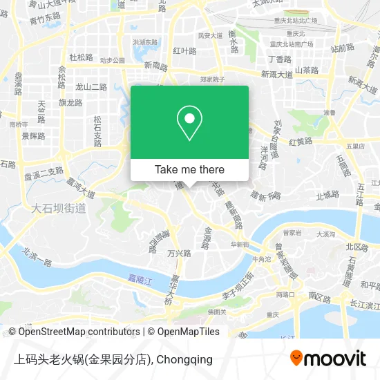 上码头老火锅(金果园分店) map