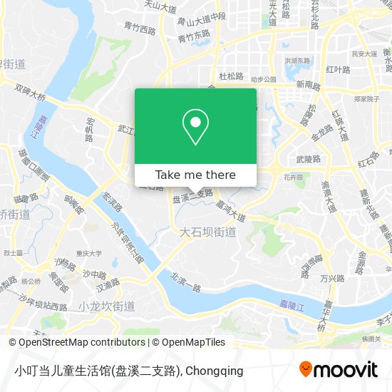小叮当儿童生活馆(盘溪二支路) map