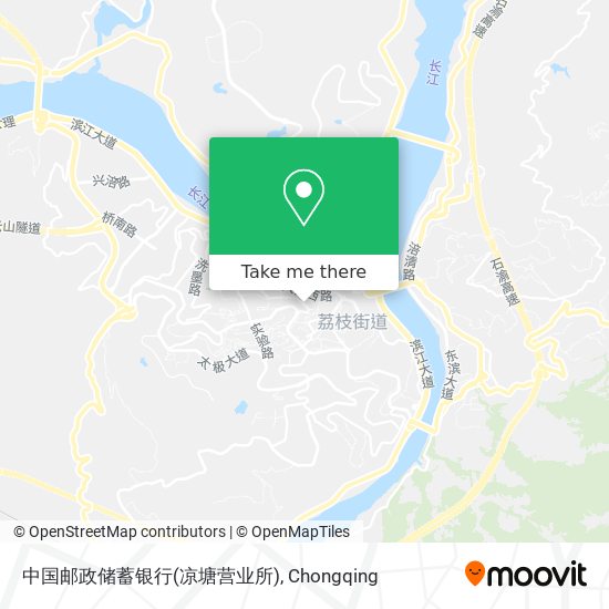 中国邮政储蓄银行(凉塘营业所) map