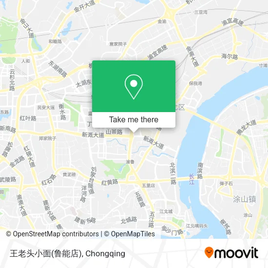 王老头小面(鲁能店) map