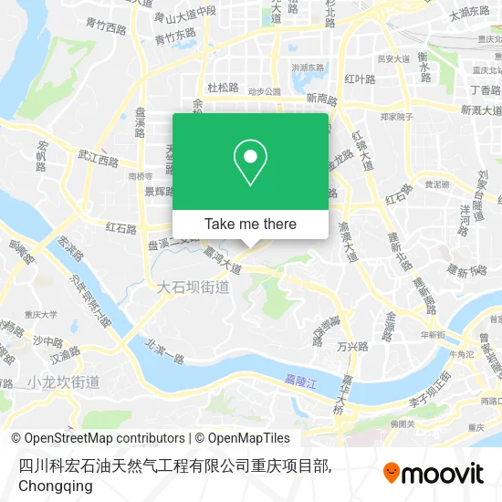 四川科宏石油天然气工程有限公司重庆项目部 map