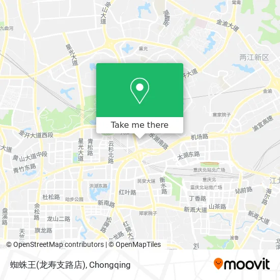 蜘蛛王(龙寿支路店) map