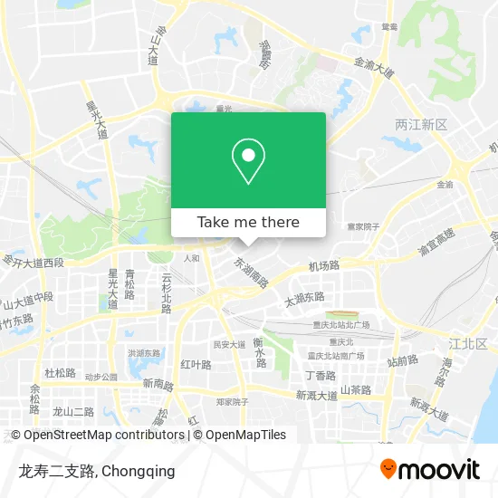 龙寿二支路 map