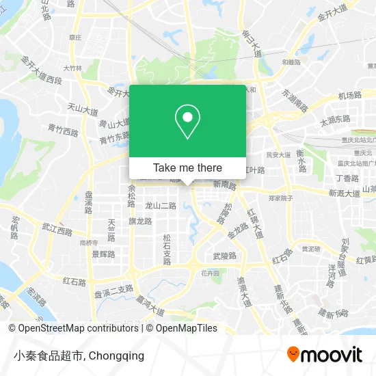 小秦食品超市 map