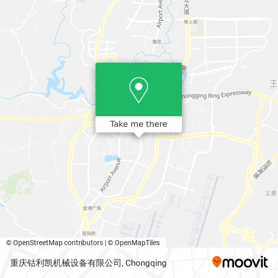 重庆钴利凯机械设备有限公司 map