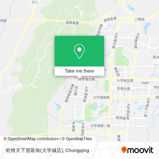 乾维天下居装饰(大学城店) map