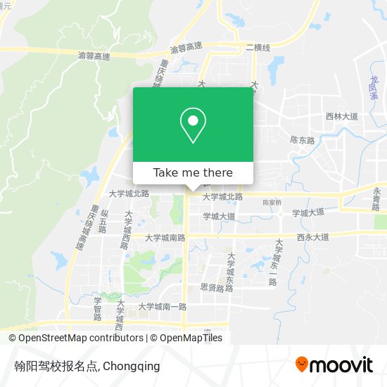 翰阳驾校报名点 map