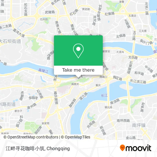 江畔寻花咖啡小筑 map