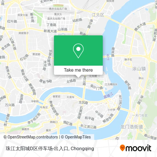 珠江太阳城D区停车场-出入口 map