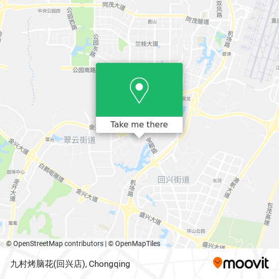 九村烤脑花(回兴店) map