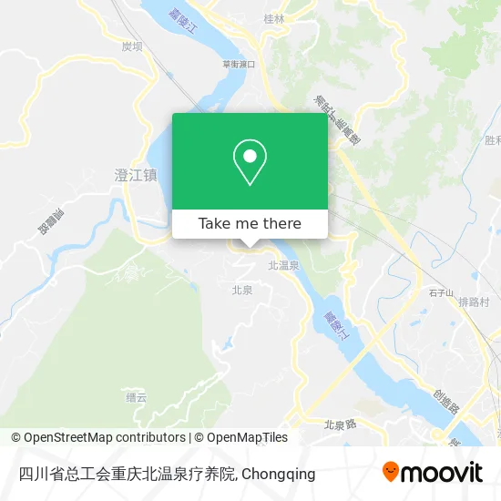 四川省总工会重庆北温泉疗养院 map