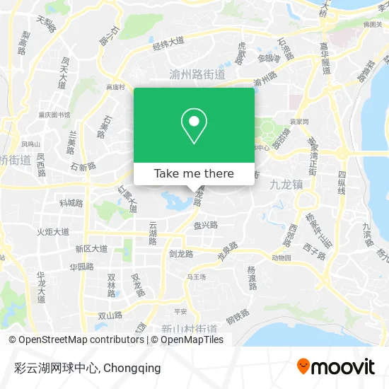 彩云湖网球中心 map