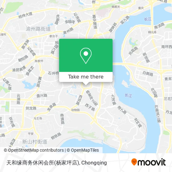 天和缘商务休闲会所(杨家坪店) map