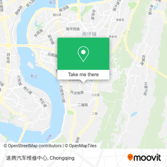 速腾汽车维修中心 map