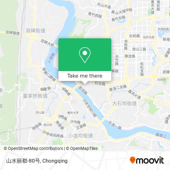 山水丽都-80号 map