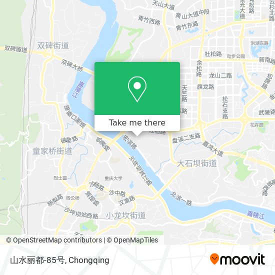 山水丽都-85号 map