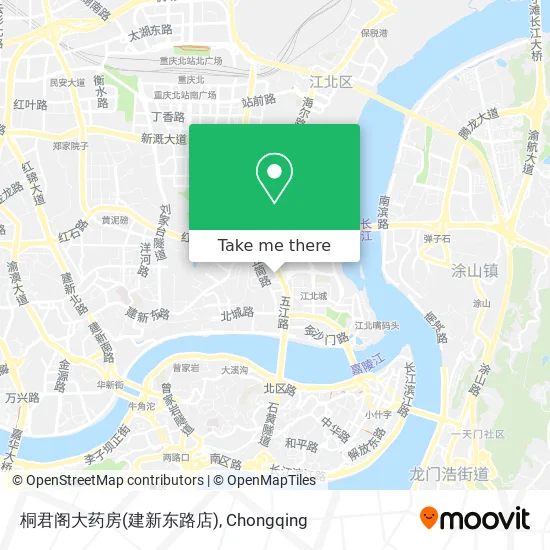 桐君阁大药房(建新东路店) map