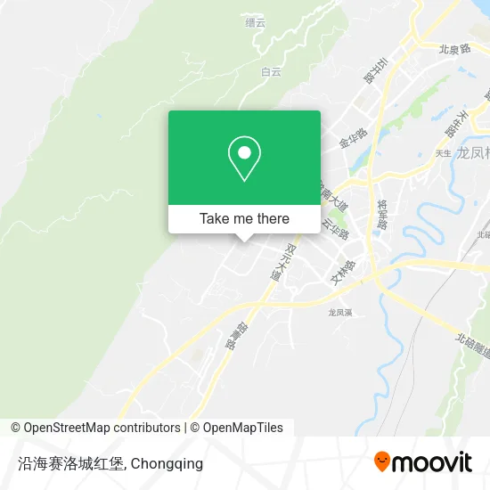 沿海赛洛城红堡 map