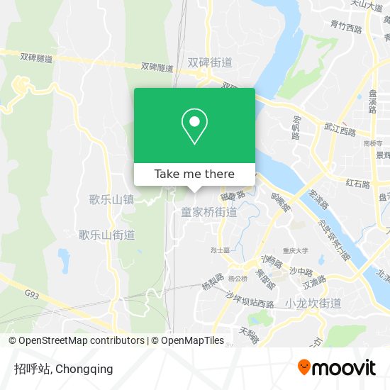 招呼站 map