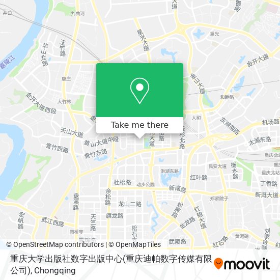 重庆大学出版社数字出版中心(重庆迪帕数字传媒有限公司) map
