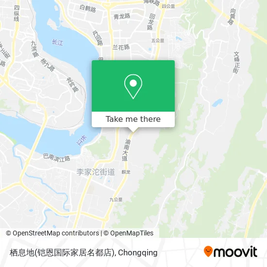栖息地(铠恩国际家居名都店) map